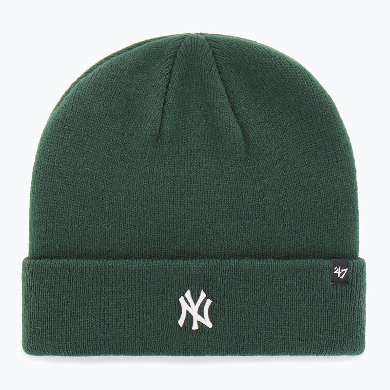 Czapka zimowa 47 Brand MLB New York Yankees Centerfield dark green