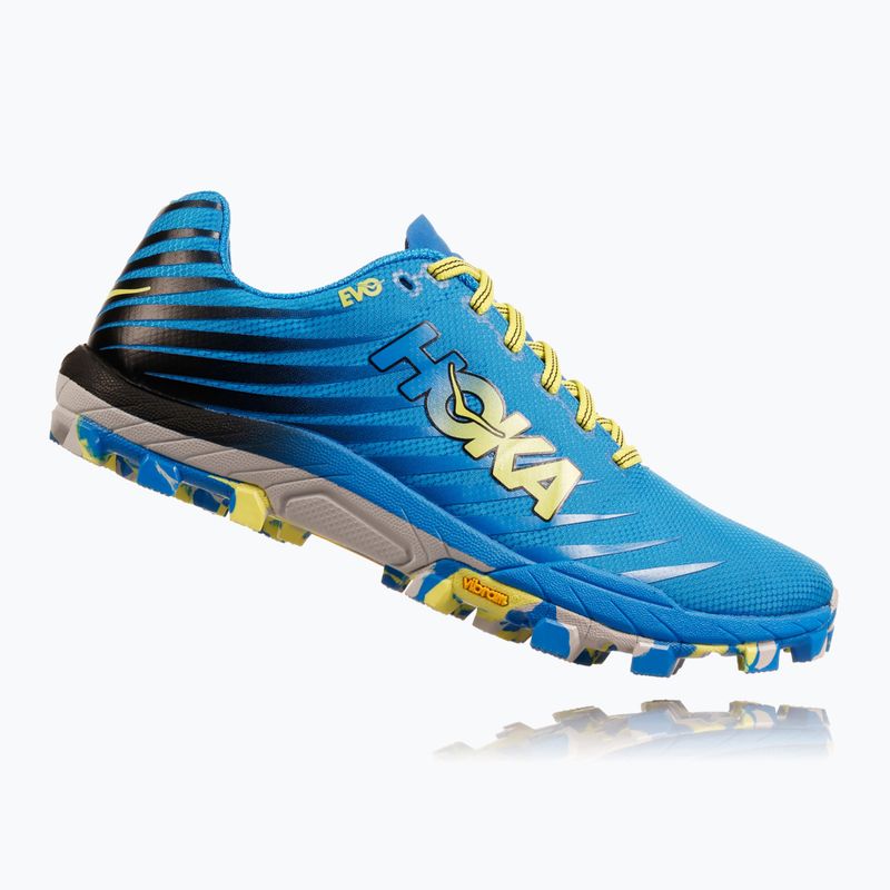 Buty do biegania męskie HOKA Evo Jawz cyan/citrus 8