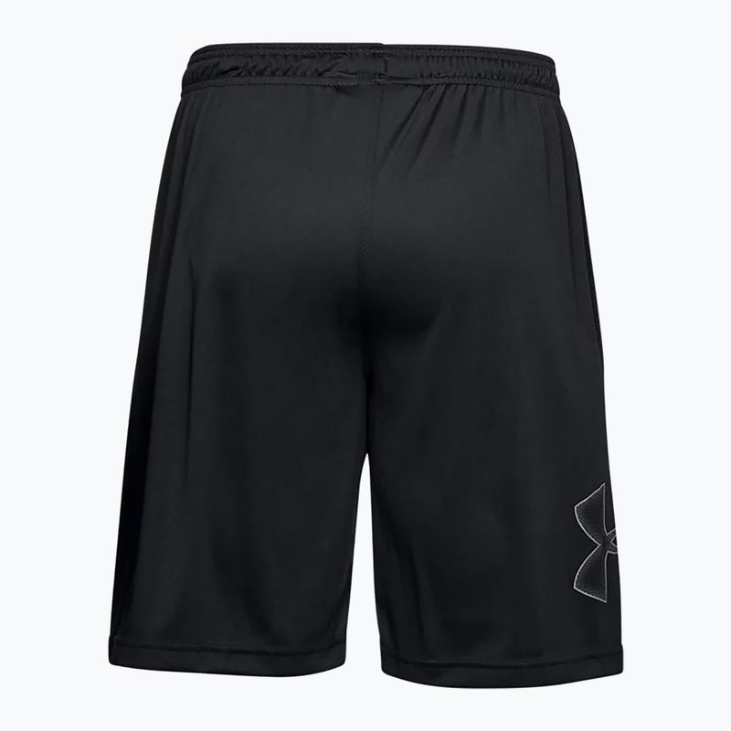 Spodenki treningowe męskie Under Armour Tech Graphic black/graphite 4
