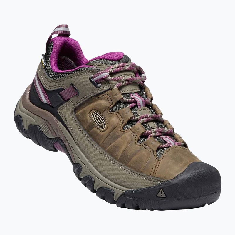 Buty trekkingowe damskie KEEN Targhee III Wp weiss/boysenberry 8