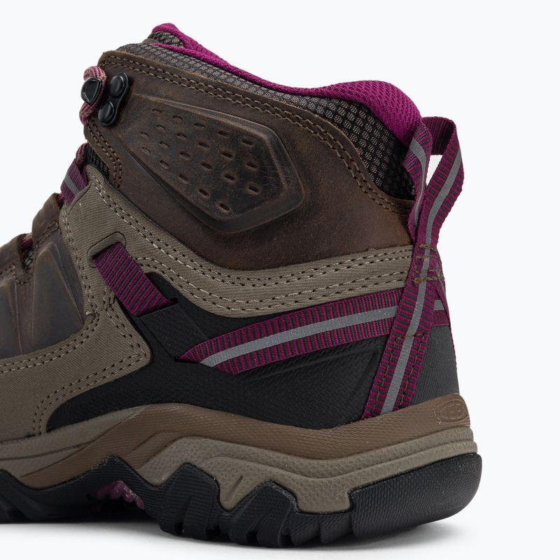 Buty trekkingowe damskie KEEN Targhee III Mid WP weiss/boysenberry 10