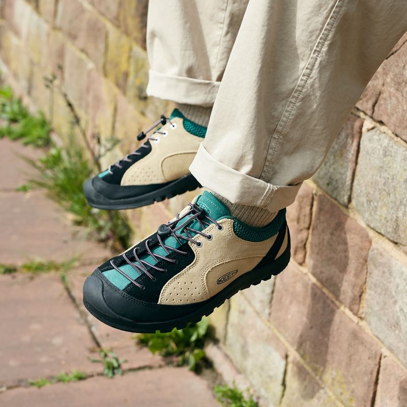 Buty trekkingowe męskie KEEN Jasper Rocks Sp taos taupe/evergreen 13