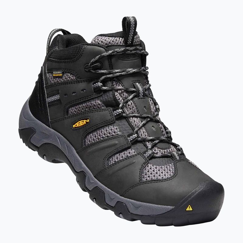 Buty trekkingowe męskie KEEN Koven Mid WP black/steel grey 12