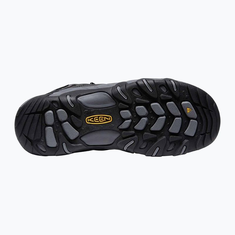 Buty trekkingowe męskie KEEN Koven Mid WP black/steel grey 14
