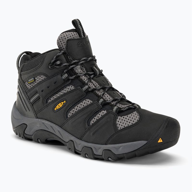 Buty trekkingowe męskie KEEN Koven Mid WP black/steel grey