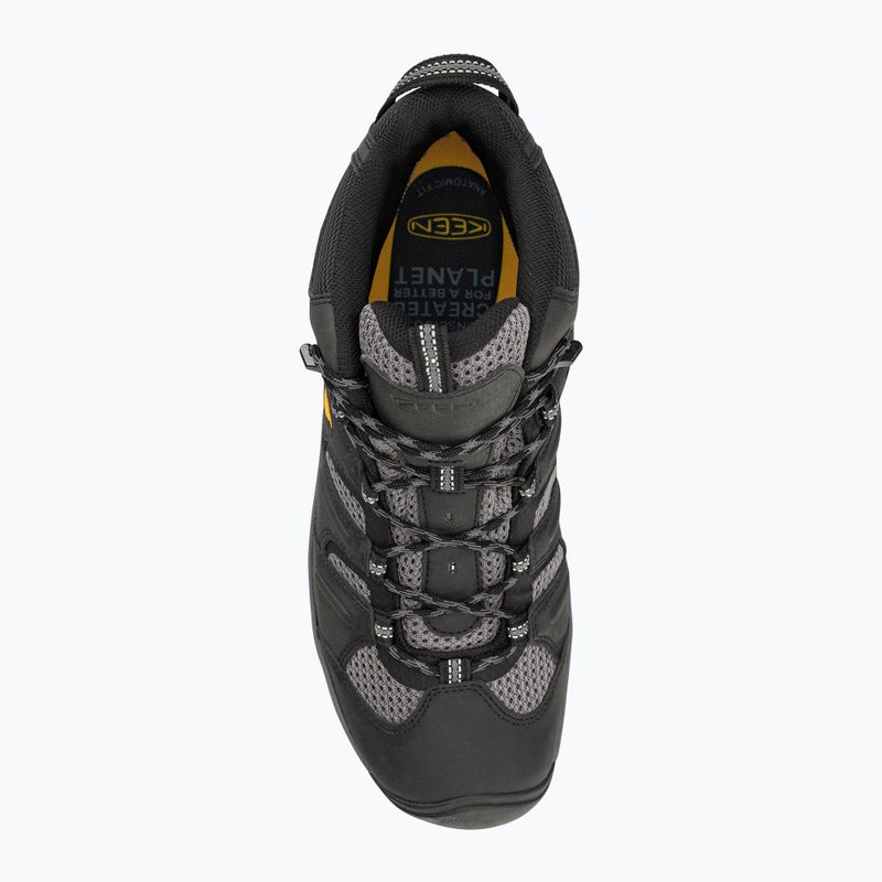Buty trekkingowe męskie KEEN Koven Mid WP black/steel grey 6