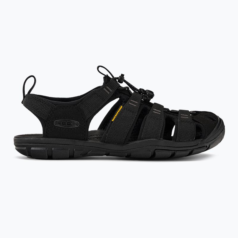 Sandały damskie KEEN Clearwater CNX black/black 2