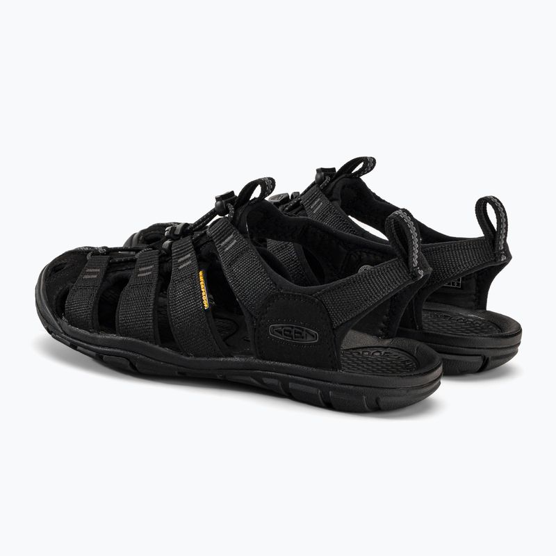 Sandały damskie KEEN Clearwater CNX black/black 3