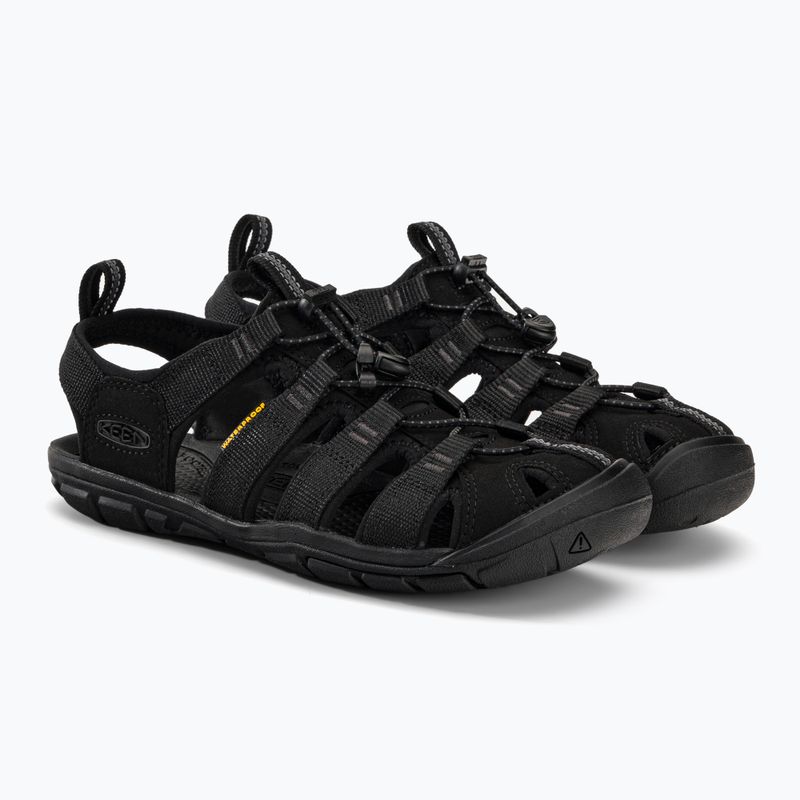 Sandały damskie KEEN Clearwater CNX black/black 4
