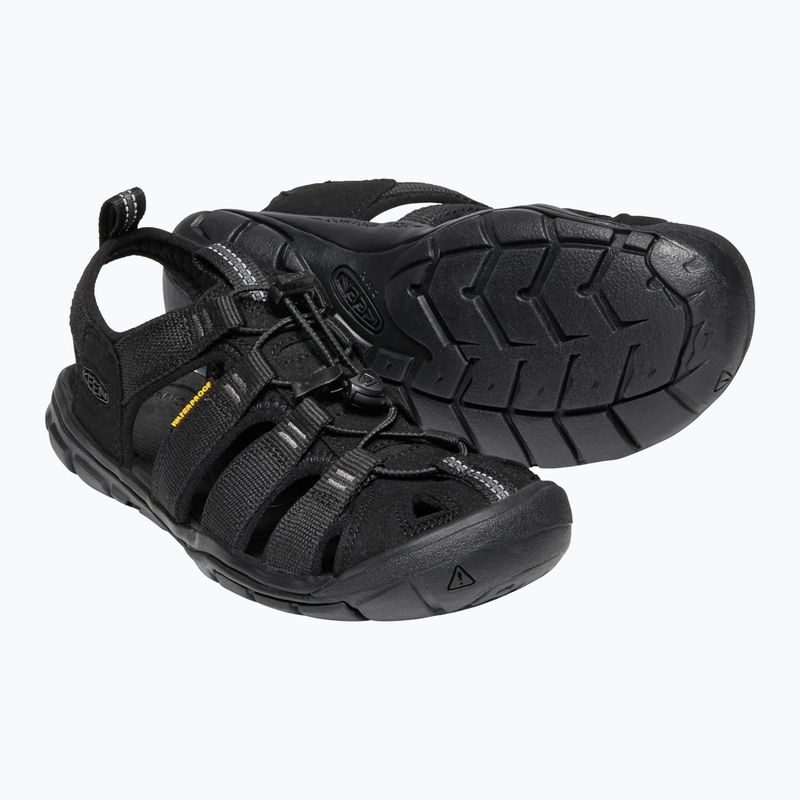 Sandały damskie KEEN Clearwater CNX black/black 12