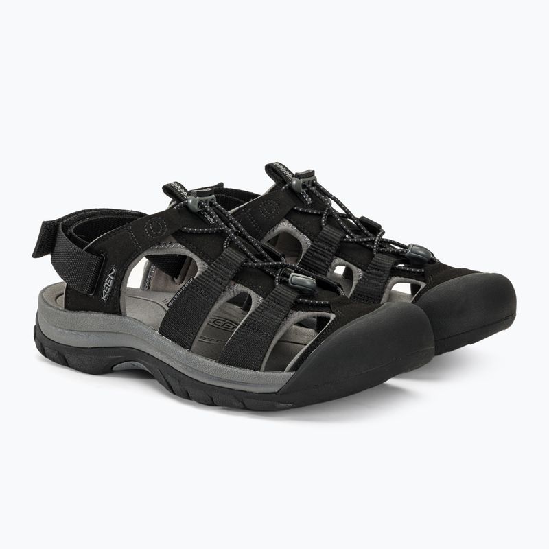 Sandały męskie KEEN Rapids H2 black/steel grey 4