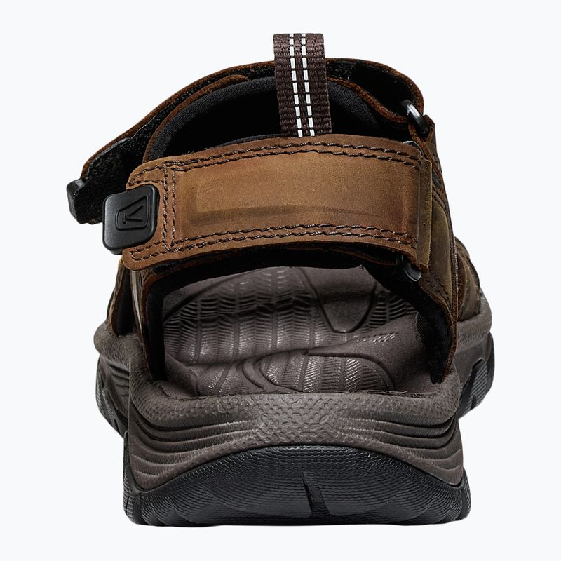 Sandały męskie KEEN Targhee III Open Toe bison/mulch 4