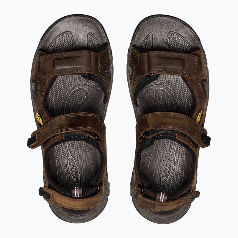Sandały męskie KEEN Targhee III Open Toe bison/mulch 5