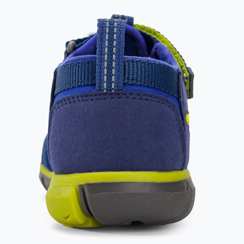 Sandały juniorskie KEEN Seacamp II CNX blue depths/chartreuse 7