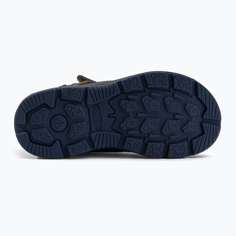 Buty dziecięce KEEN Redwood Mid WP harvest gold/vintage indigo 5