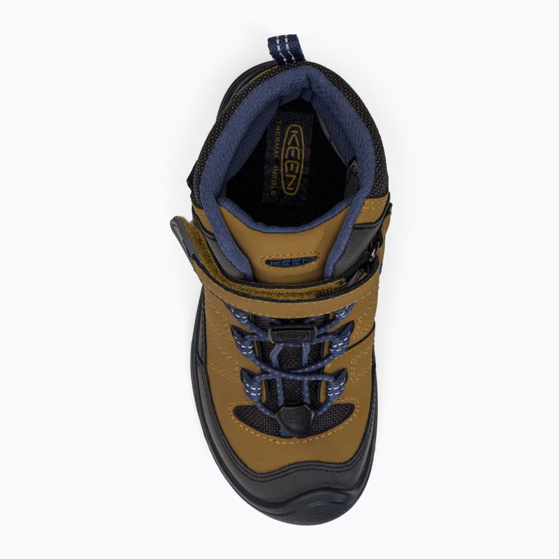 Buty dziecięce KEEN Redwood Mid WP harvest gold/vintage indigo 6
