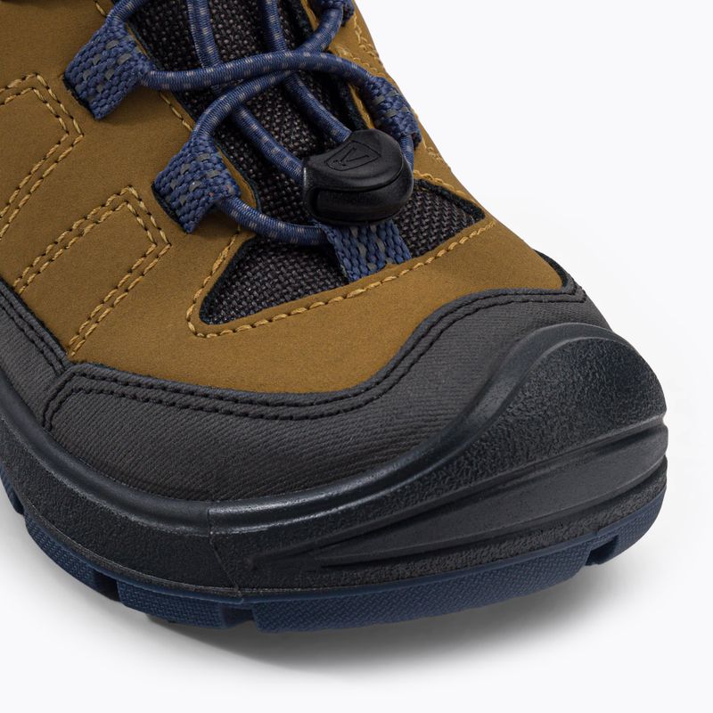 Buty dziecięce KEEN Redwood Mid WP harvest gold/vintage indigo 7