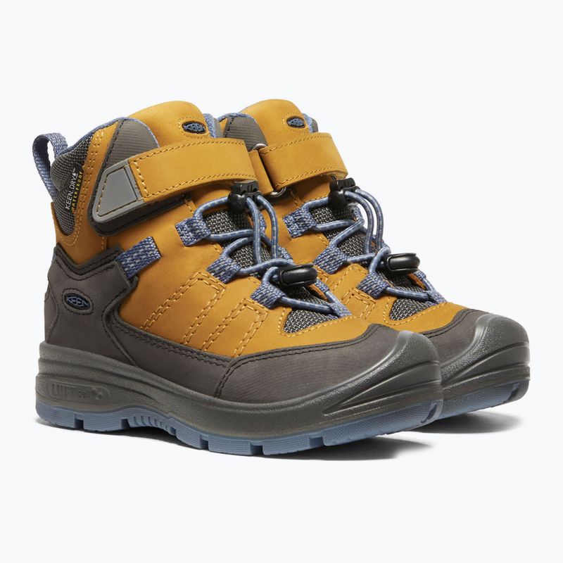 Buty juniorskie KEEN Redwood Mid WP harvest gold/vintage indigo 12