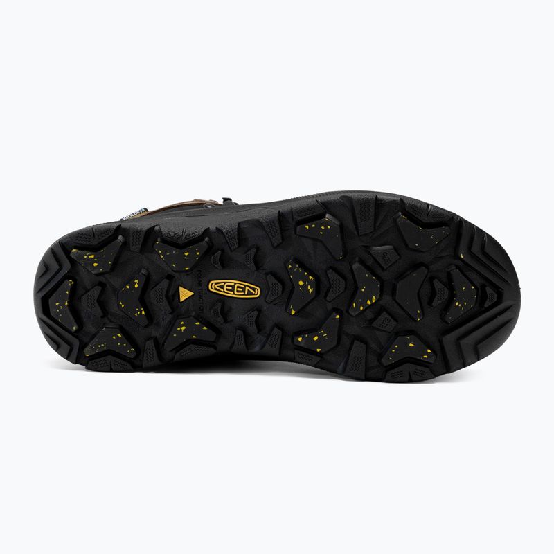 Buty trekkingowe męskie KEEN Revel IV Mid Polar dark earth/caramel cafe 5