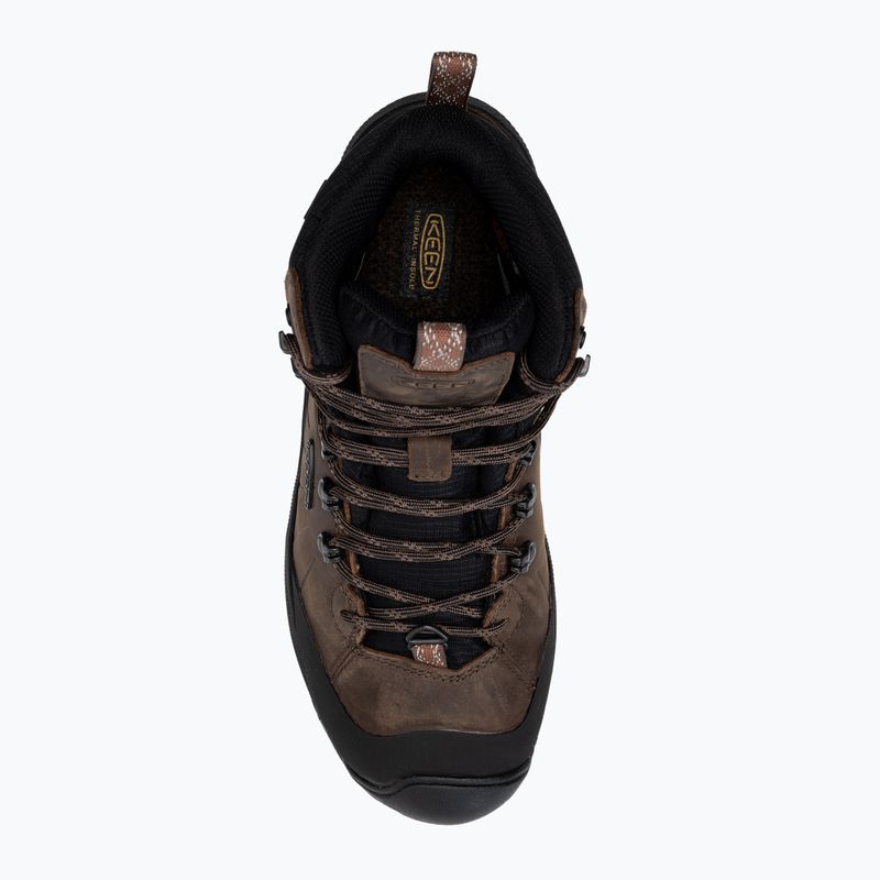 Buty trekkingowe męskie KEEN Revel IV Mid Polar dark earth/caramel cafe 6