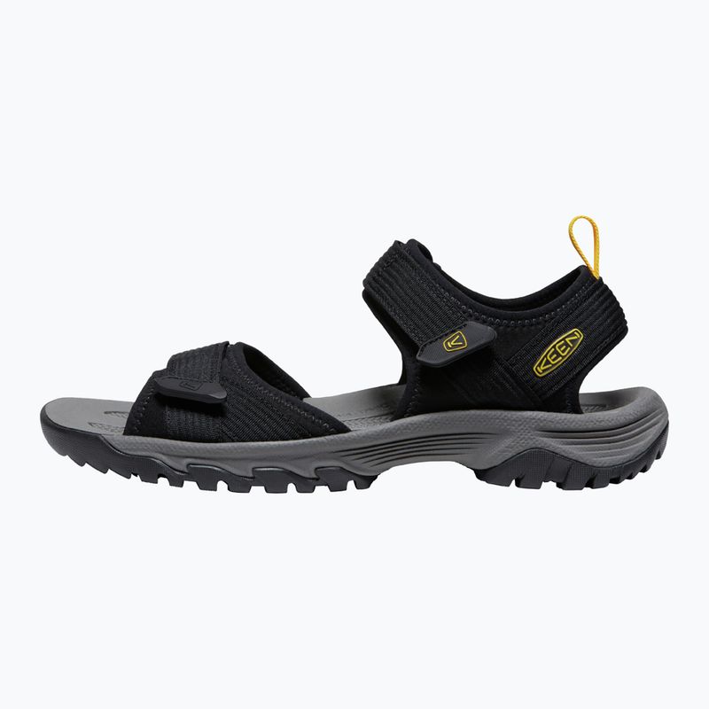 Sandały męskie KEEN Targhee III Open Toe H2 black/yellow 8