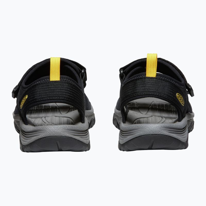 Sandały męskie KEEN Targhee III Open Toe H2 black/yellow 10