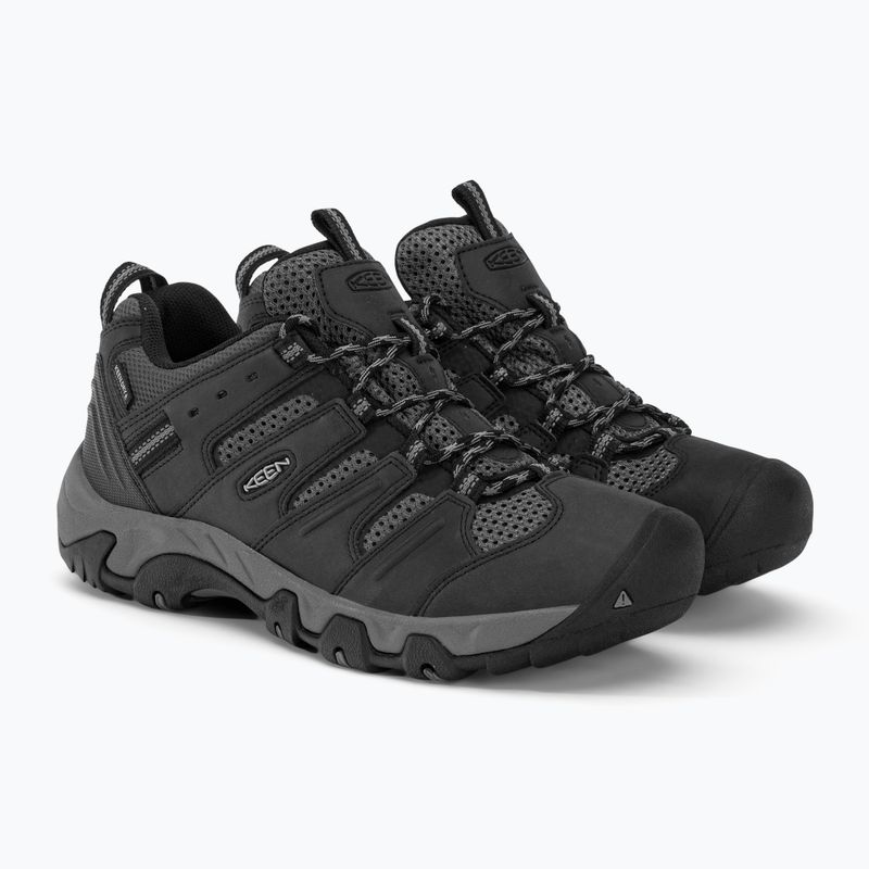 Buty trekkingowe męskie KEEN Koven WP black/drizzle 4