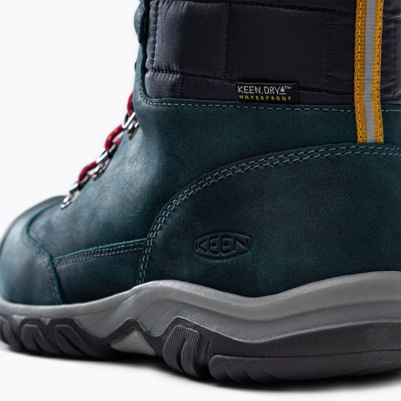 Śniegowce juniorskie KEEN Greta Boot WP blue coral/pink peacock 9