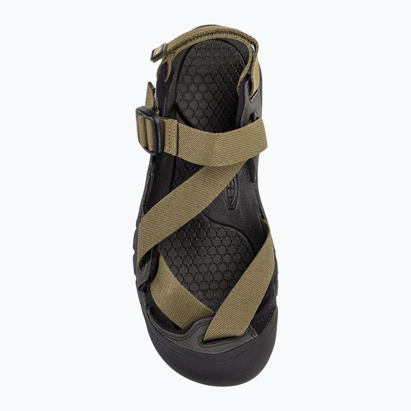 Sandały męskie KEEN Zerraport II Military olive/black 6