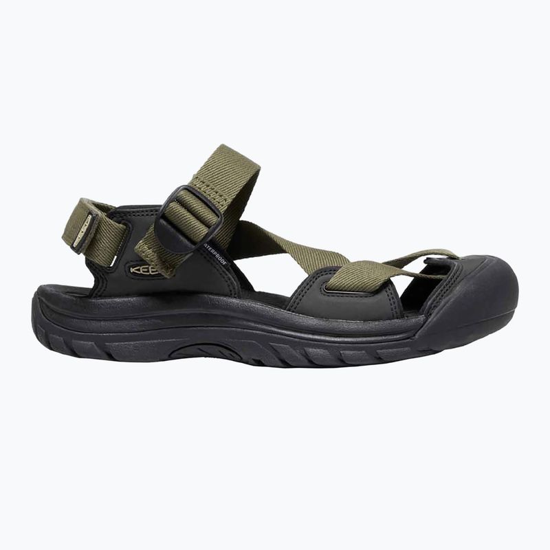 Sandały męskie KEEN Zerraport II Military olive/black 8
