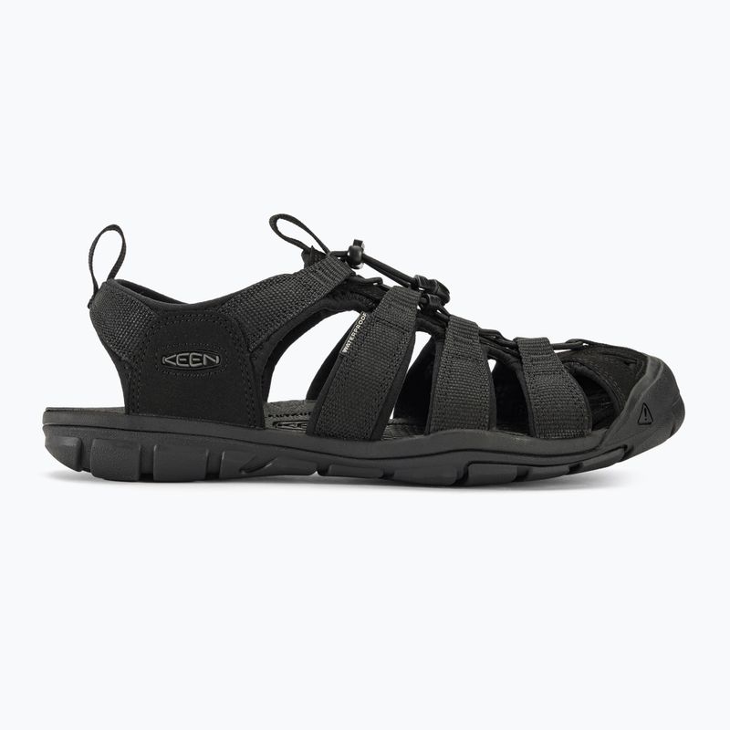 Sandały męskie KEEN Clearwater CNX triple black 2