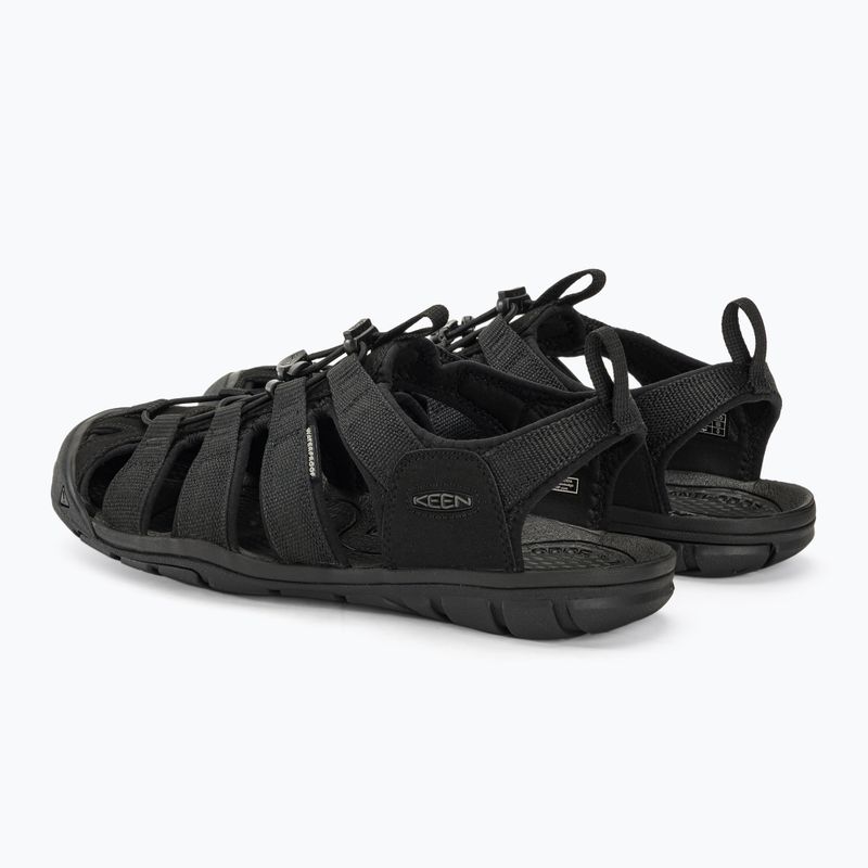 Sandały męskie KEEN Clearwater CNX triple black 3