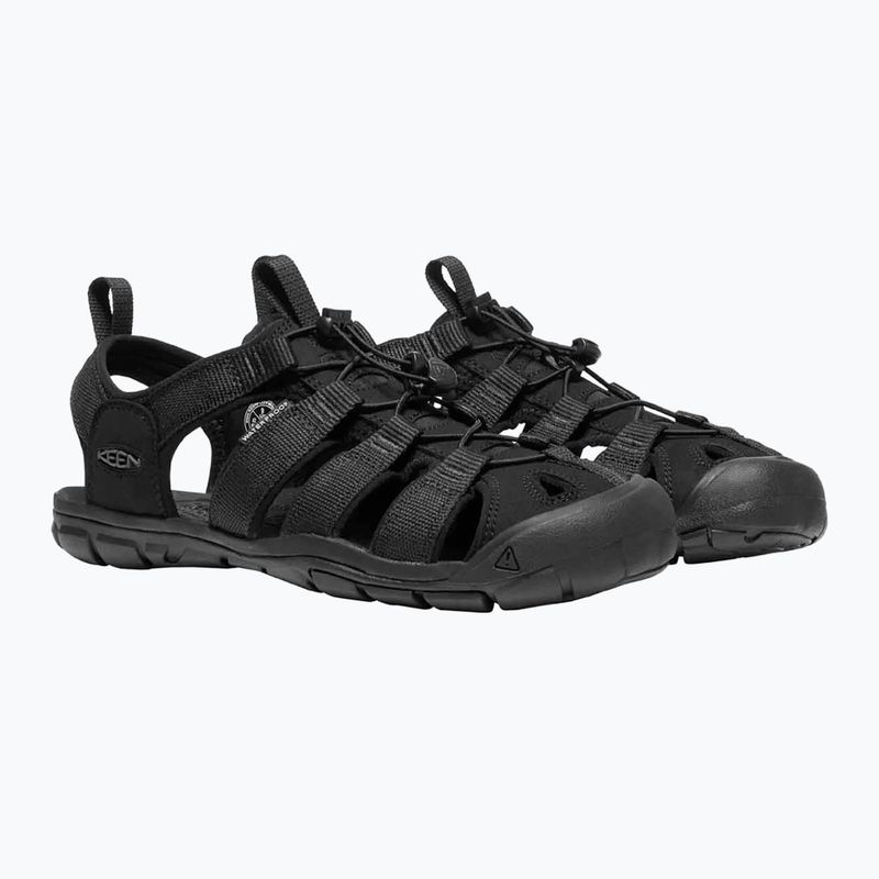 Sandały męskie KEEN Clearwater CNX triple black 8