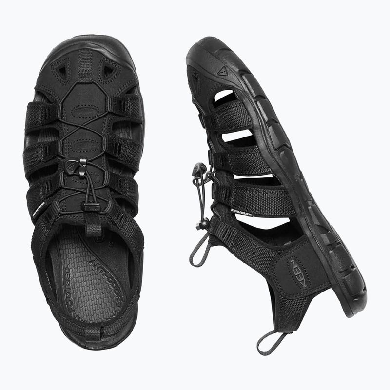 Sandały męskie KEEN Clearwater CNX triple black 12