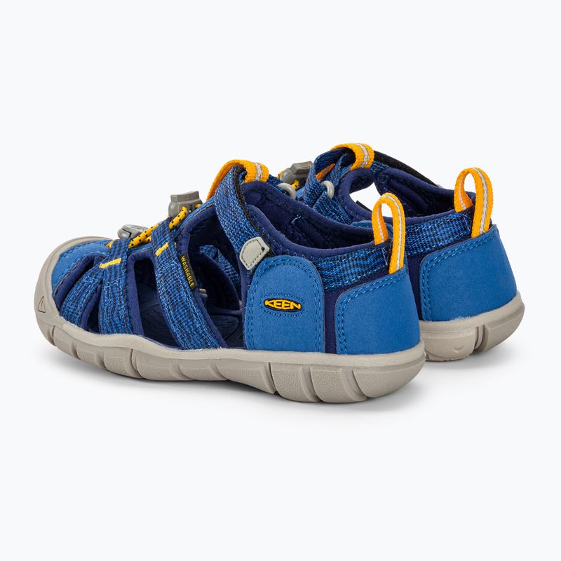 Sandały dziecięce KEEN Seacamp II CNX bright cobalt/blue depths 3