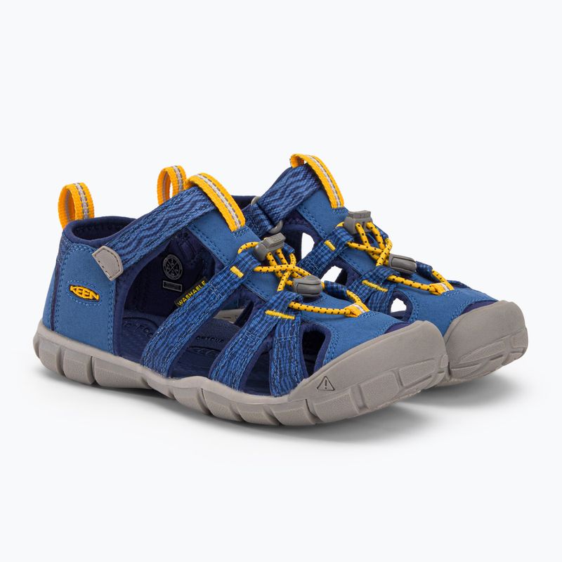 Sandały juniorskie KEEN Seacamp II CNX bright cobalt/blue depths 4