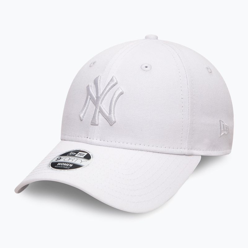 Czapka z daszkiem damska New Era Female League Essential 9Forty New York Yankees white