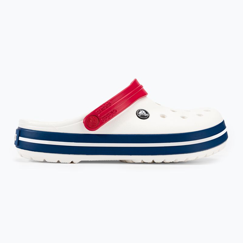 Klapki Crocs Crocband white/blue jean 3