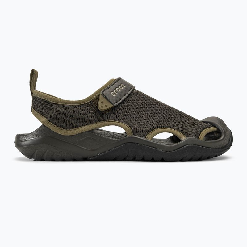 Sandały męskie Crocs Swiftwater Mesh Deck espresso 2