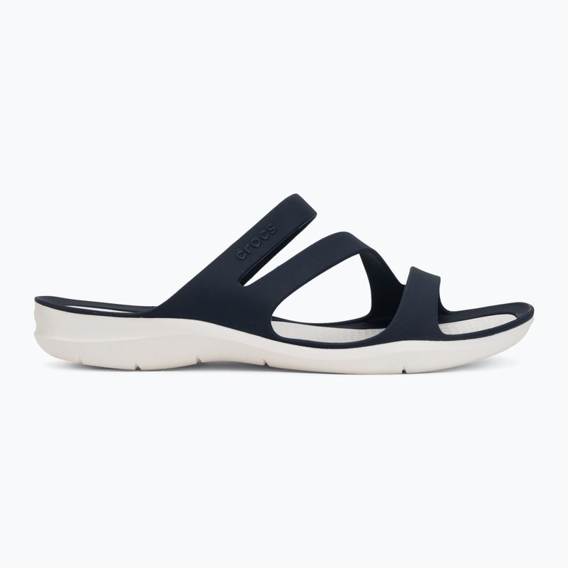 Klapki damskie Crocs Swiftwater Sandal navy/white 2