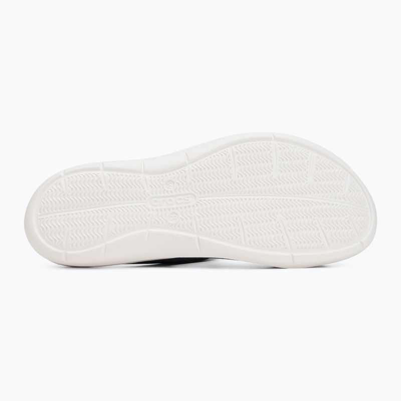 Klapki damskie Crocs Swiftwater Sandal navy/white 4