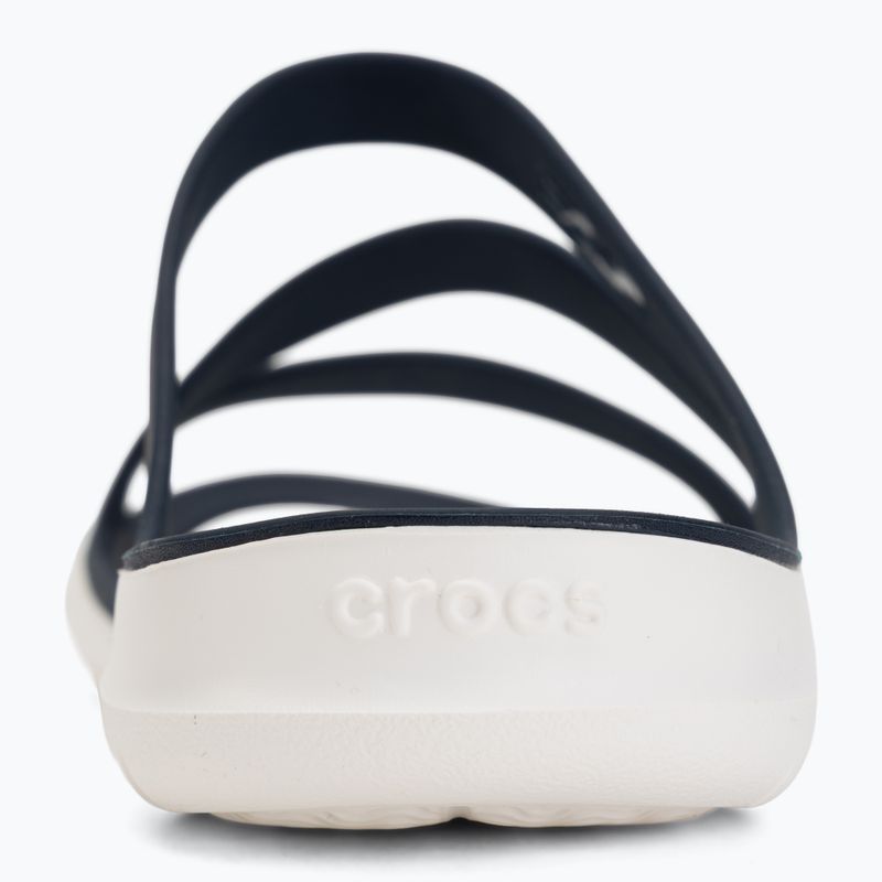Klapki damskie Crocs Swiftwater Sandal navy/white 6