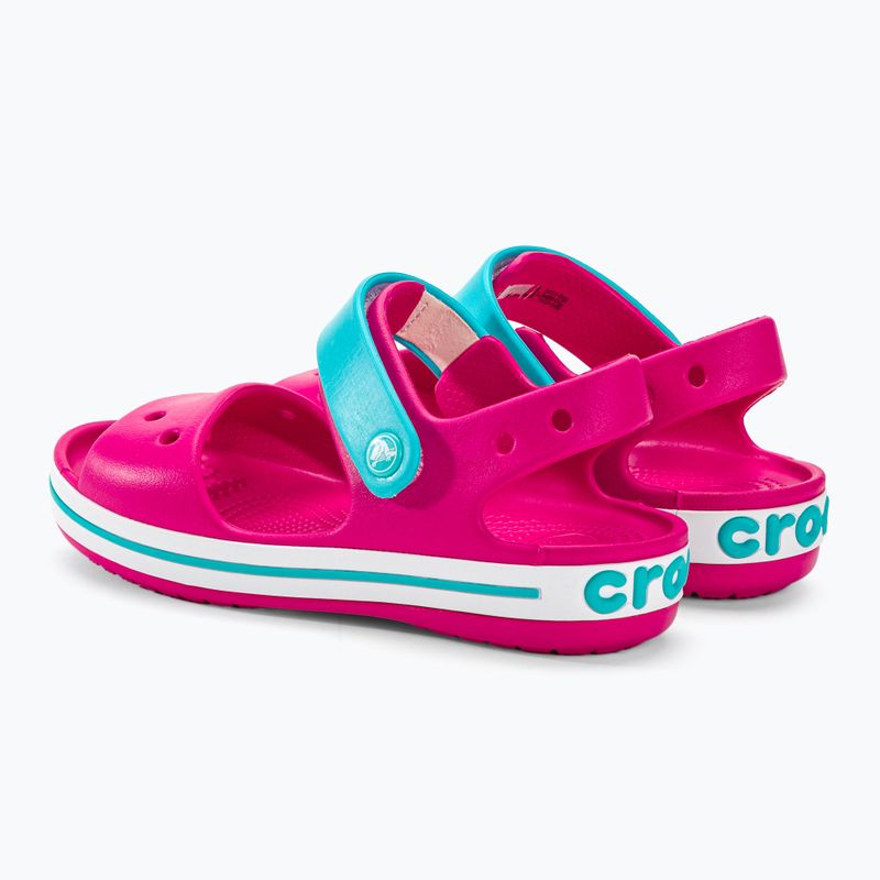 Sandały dziecięce Crocs Crocband Sandal Kids candy pink/pool 3