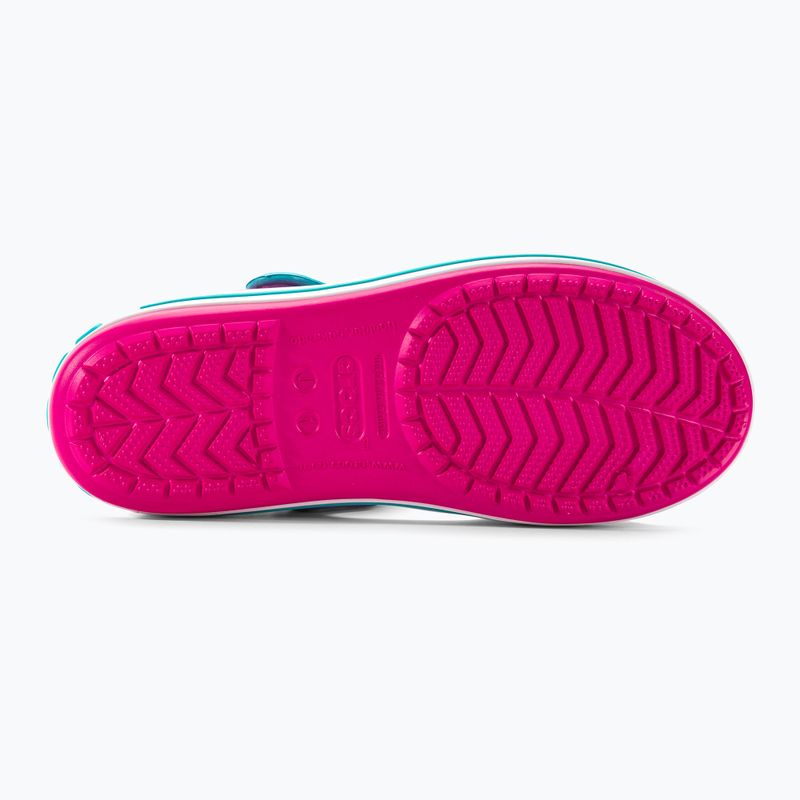 Sandały dziecięce Crocs Crocband Sandal Kids candy pink/pool 5
