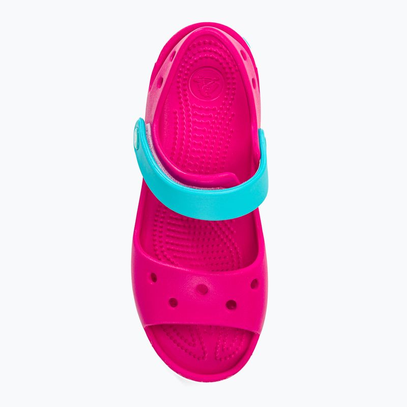 Sandały dziecięce Crocs Crocband Sandal Kids candy pink/pool 6