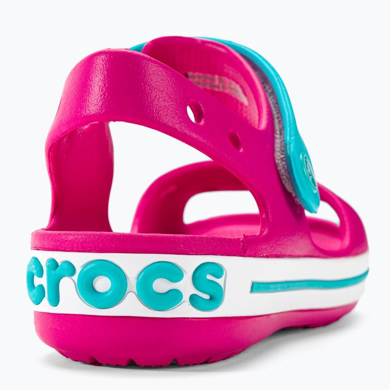 Sandały dziecięce Crocs Crocband Sandal Kids candy pink/pool 9