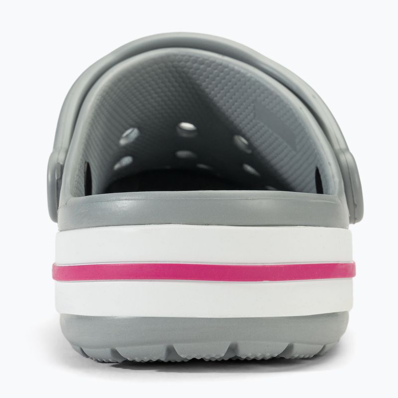 Klapki Crocs Bayaband Clog light grey/candy pink 7