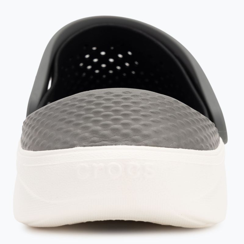 Klapki Crocs LiteRide Clog black/smoke 7