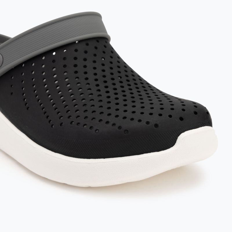 Klapki Crocs LiteRide Clog black/smoke 8