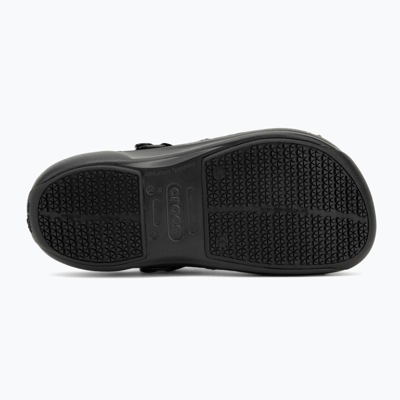 Klapki męskie Crocs Bistro Pro LiteRide Clog black 5
